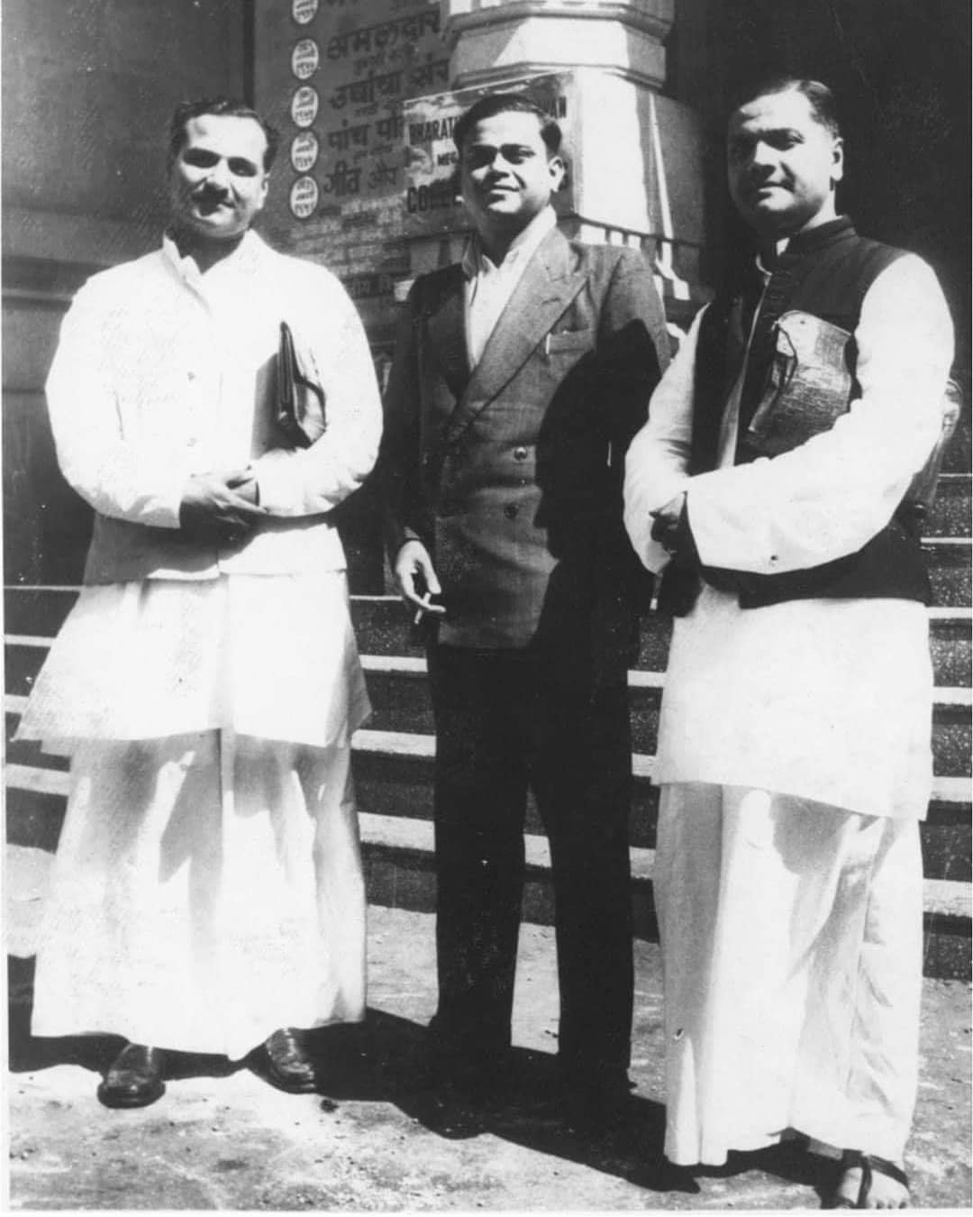 Pt. K. G. Ginde, Pt. Chidanand Nagarkar and Pt. S. C. R. Bhat.