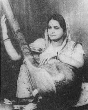 Vidushi Laxmibai Jadhav of Jaipur Atrauli Gharana 