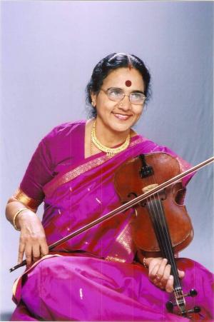 Violinist Padma Bhushan Dr. N. Rajam